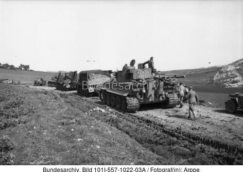 Tunesien, Zugkraftwagen, Panzer VI (Tiger I)