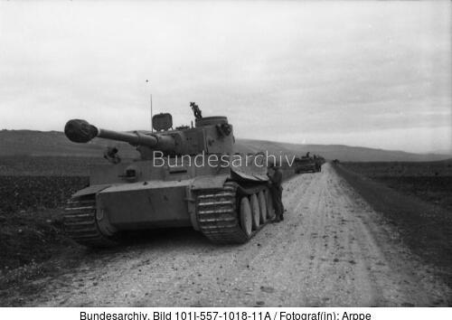 Tunesien, Panzer VI (Tiger I)