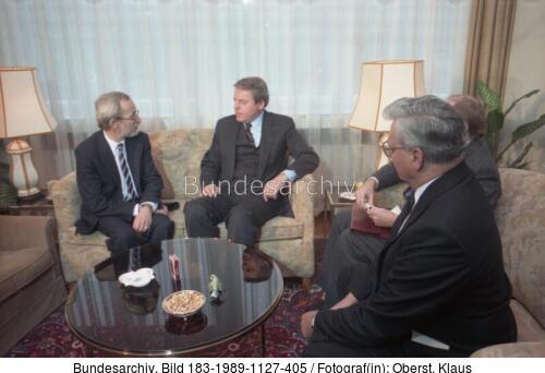 Berlin, Lothar de Maizière, Franz Vranitzky