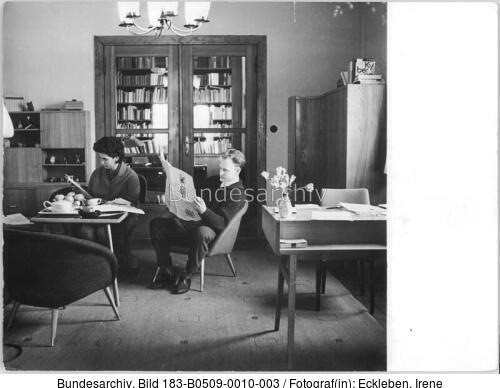 Christa Wolf und Ehemann Gerhard Wolf