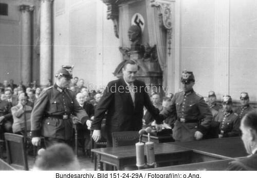 Volksgerichtshof, Josef Wirmer