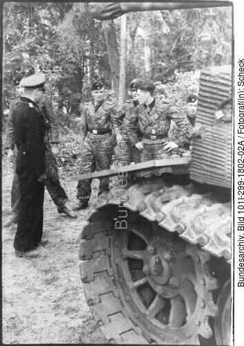 Frankreich, Michael Wittmann, Panzersoldaten
