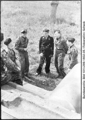 Frankreich, Michael Wittmann, Panzersoldaten