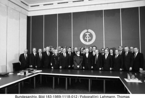 Berlin, Kabinett Hans Modrow