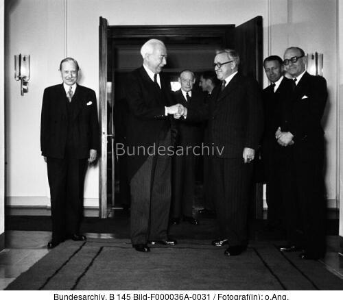 Bonn, Theodor Heuss, Herbert Morrison