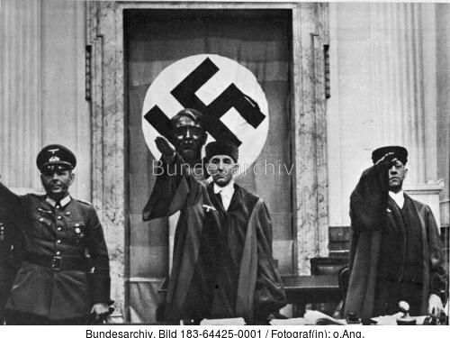 Volksgerichtshof, Reinecke, Freisler, Lautz