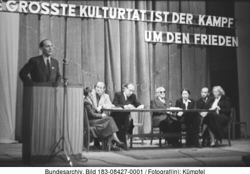 Berlin, Friedenskundgebung von Kulturschaffenden