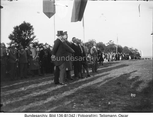 Flugtag Bad Mergentheim, Paul v. Hindenburg, Oskar v. Hindenburg