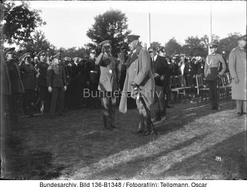 Flugtag Bad Mergentheim, Paul v. Hindenburg, Oskar v. Hindenburg