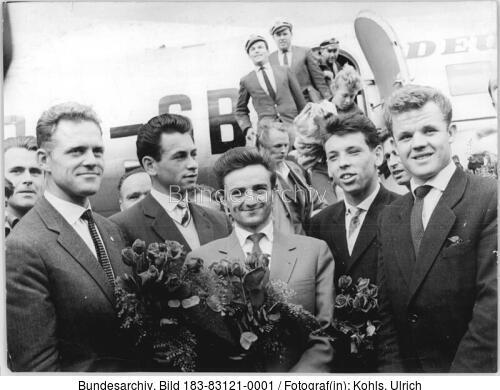 Berlin, DDR-Friedensfahrt-Mannschaft, Rückkehr