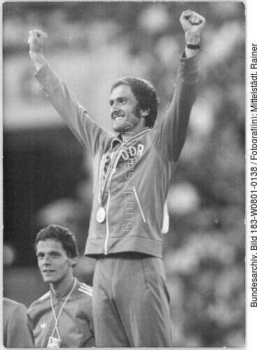 Moskau, XXII. Olympiade, Nijboer, Cierpinski