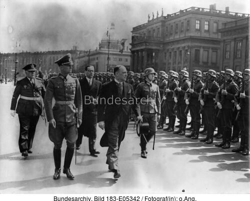 Berlin, Besuch jugoslawische Delegation