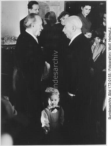Bonn, Konrad Adenauer und Theodor Heuss