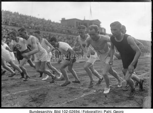 Berlin, Deutsches Stadion, Paavo Nurm