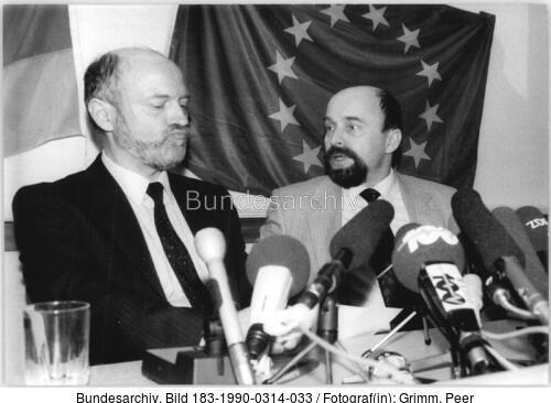 Dr. Bernd Findeis, Rainer Eppelmann (DA)