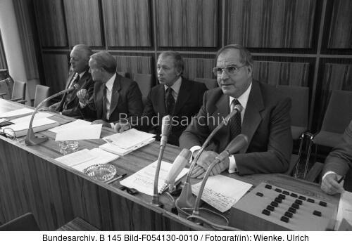 Bonn, Pressekonferenz CDU-Präsidium