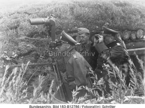 Russland, Beobachtungsposten, v. Leeb u. Küchler