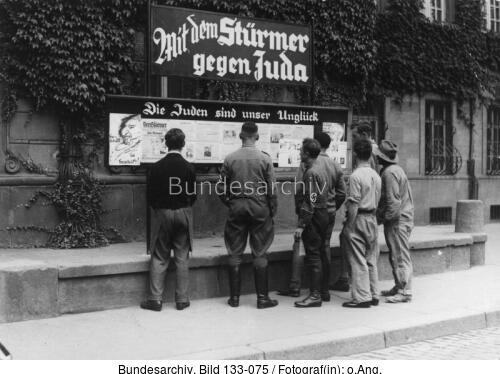 Worms, Antisemitische Presse, "Stürmerkasten"