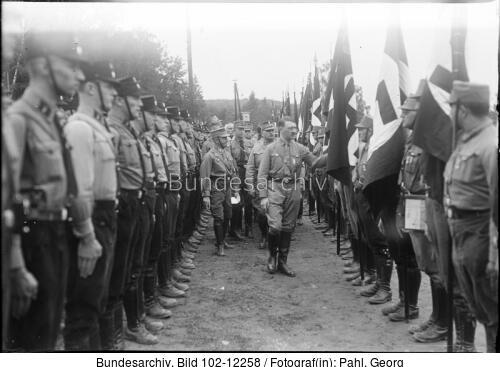 Gera, Adolf Hitler beim Hitlertag
