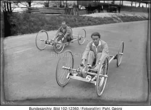 Berlin, Landskiff-Fahrer