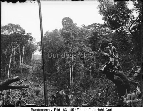 Kamerun, Telefonleitung Duala- Edea