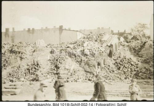 Polen, Ghetto Litzmannstadt, Zerstörungen