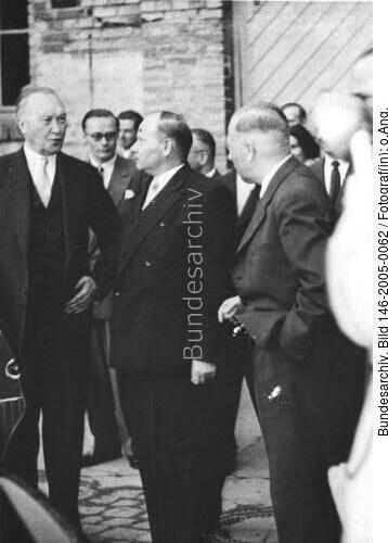 Bonn, Amt Blank, Adenauer, Blank, Heusinger