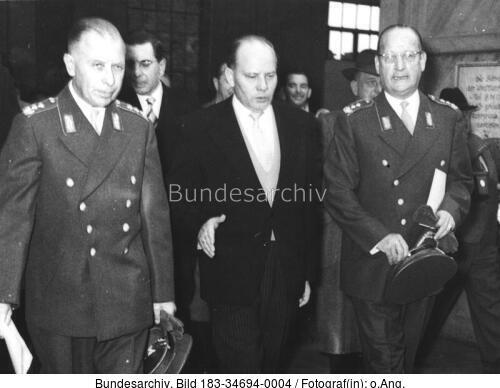 Bonn, Speidel, Blank, Heusinger