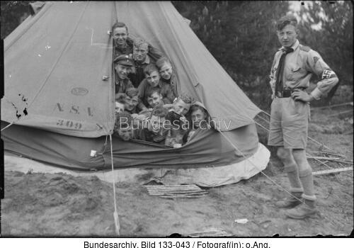 Hitlerjugend, Zeltlager