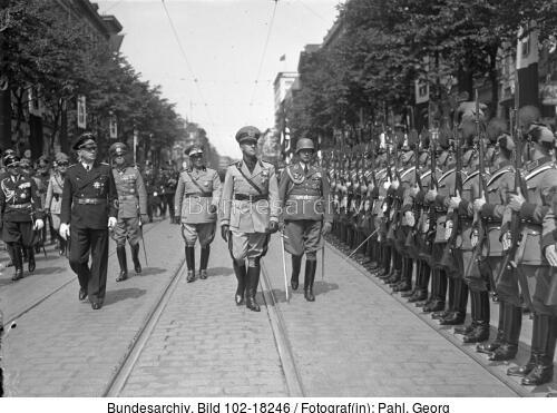 Berlin, Besuch Galeazzo Ciano, Stahlpakt