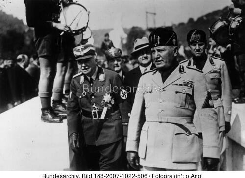 Rom, deutsche Frontkämpfer