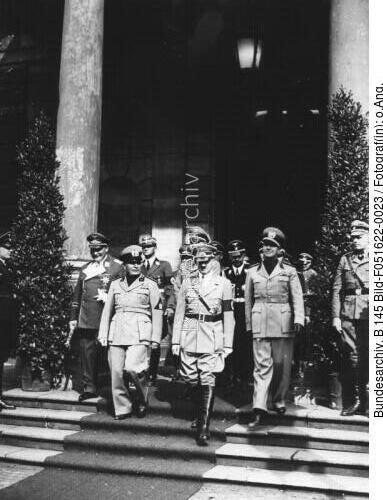 <span class="match">Münchener Abkommen</span>, Hitler, Mussolini und Gefolge