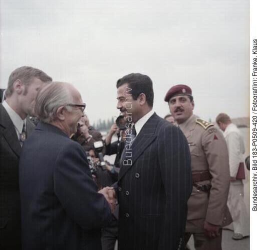 Berlin, Besuch Saddam Hussein