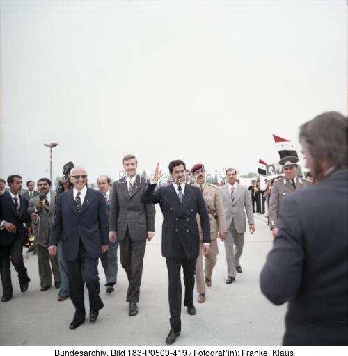 Berlin, Besuch Saddam Hussein