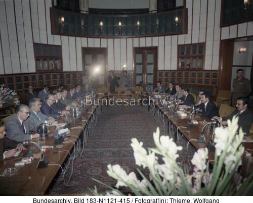 Bagdad, offizielle Gespräche DDR-Irak