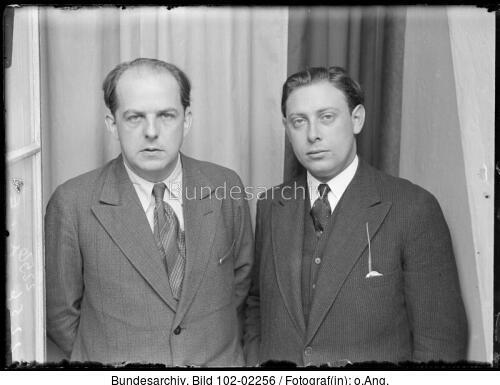 Fritz Lange und Arno Brasch