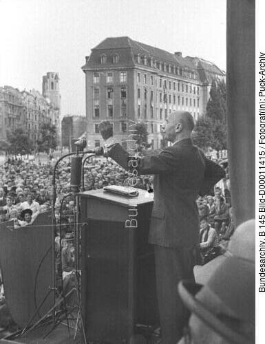 Berlin, CDU-Kundgebung, Jakob Kaiser