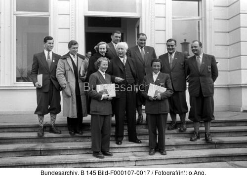 Bonn, Verleihung Silbernes Lorbeerblatt