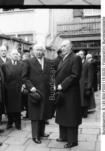 Bonn, Theodor Heuss, Konrad Adenauer