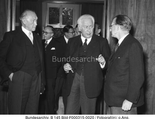 Bonn, Adenauer, Heuss, Casperi