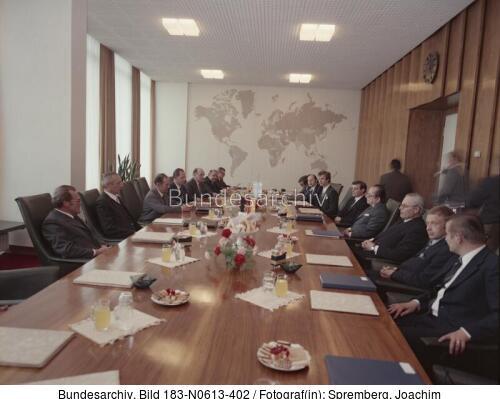 Berlin, offizielle Gespräche DDR-Finnland