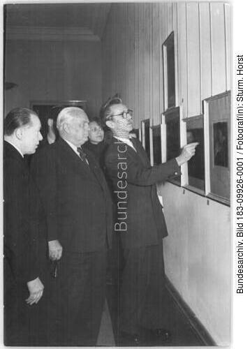Berlin, Kollwitz-Ausstellung, Pieck, Lingner, Nagel
