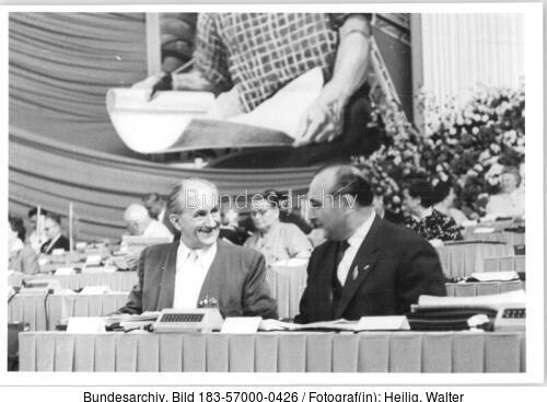 Berlin, V. SED-Parteitag, Apel, Kurella