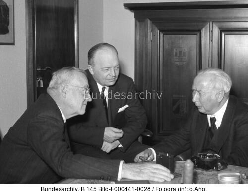 Bonn, Theodor Heuss, John Foster Dulles