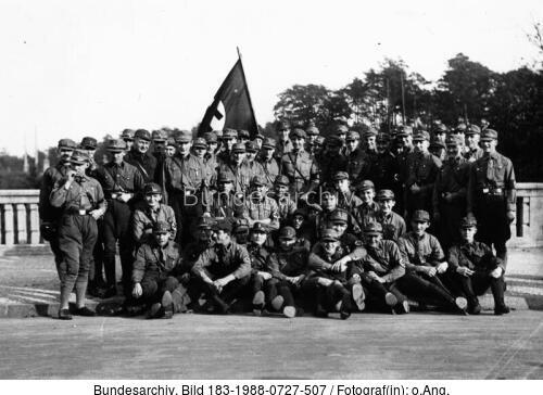 Berlin, Horst Wessel mit 34. SA-Sturm