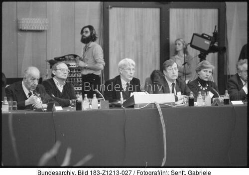 Berlin, Friedensbegegnung, Kuczynski, Kant, Hermlin, Engelmann, Drewitz