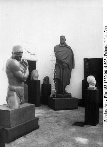 Berlin, Franz Metzner Ausstellung