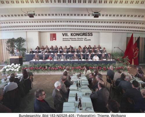 Karl-Marx-Stadt, Künstlerkongress, Präsidium