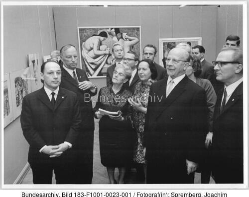Dresden, VI. Deutsche Kunstausstellung, Eröffnung