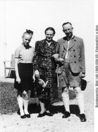 Heinrich Himmler, Ehefrau Marga, Tochter Gudrun